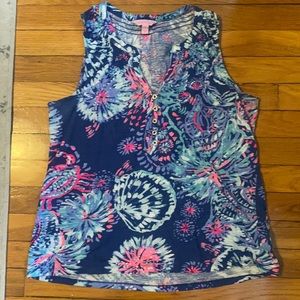 Lilly Pulitzer Essie cotton tank; Gypsea Girl